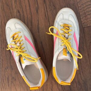 Oncept Panama Sneakers. Aqua and Pink Accents Women’s size 8.5